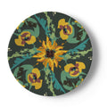China Plate in Sunflower and Floral Pattern