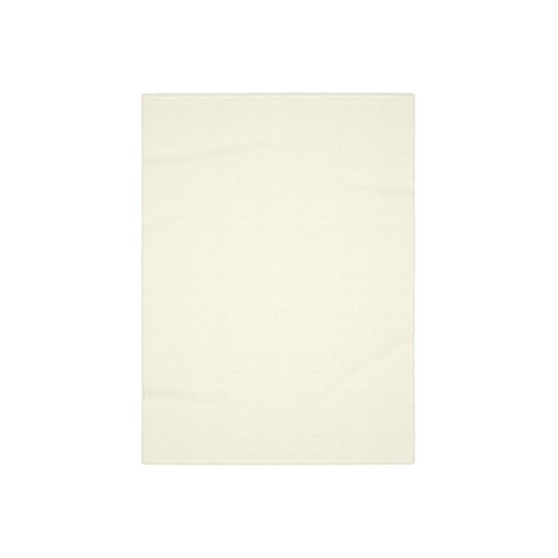 Hand-Painted Flower Print Blanket