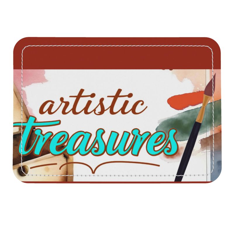 Hand-Painted Floral Print Clutch Purse