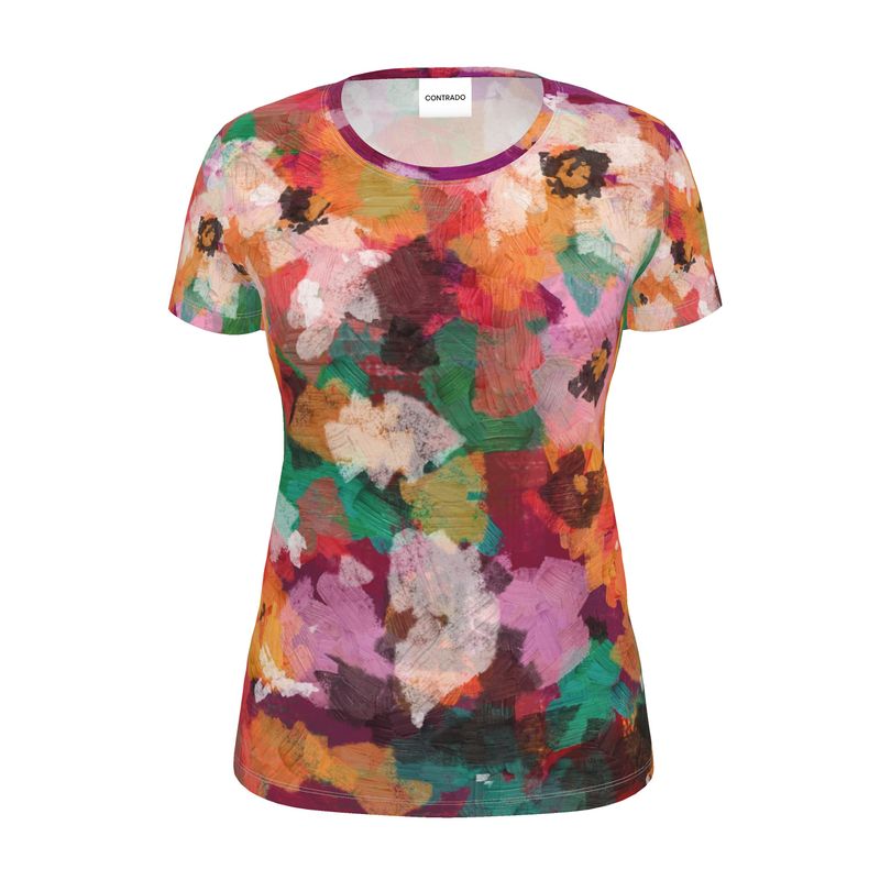 Women's T-Shirts, Women's Floral T-Shirts, Floral Shirts