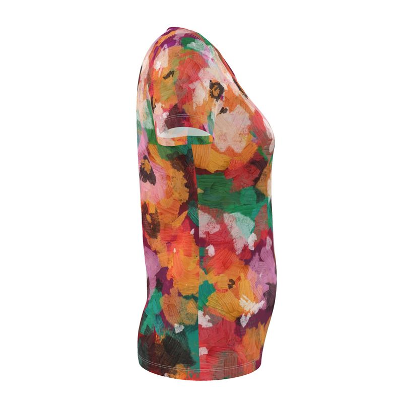 Women's T-Shirts, Women's Floral T-Shirts, Floral Shirts