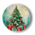 China Plates, Vintage Christmas Tree Plate, Christmas Design China