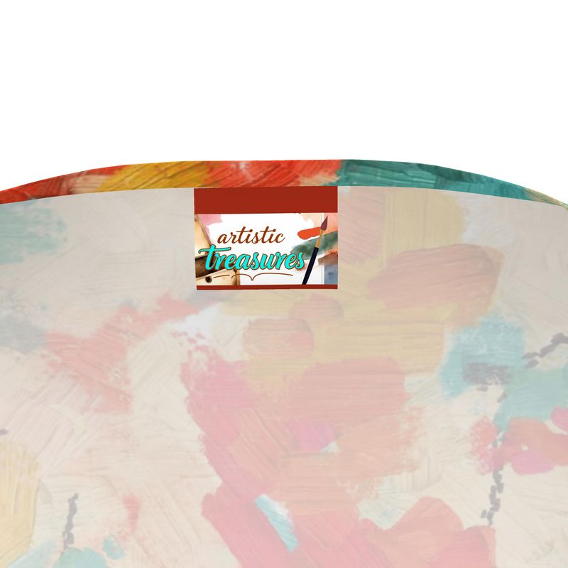 Womens T-Shirt, Abstract Design T-Shirt, Women's Floral Print T-Shirt