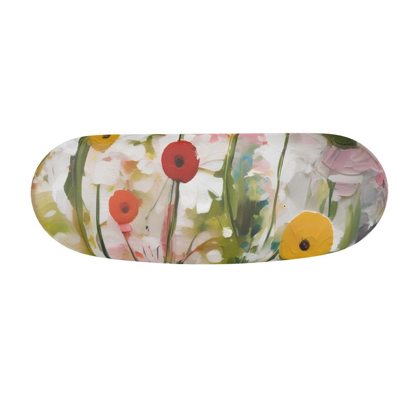 Hard Glasses Case, Floral Print Glasses Case, Wildflower Design
