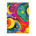 Kitchen Towels, Moon and Stars Tea Towels, Celestial Towels
