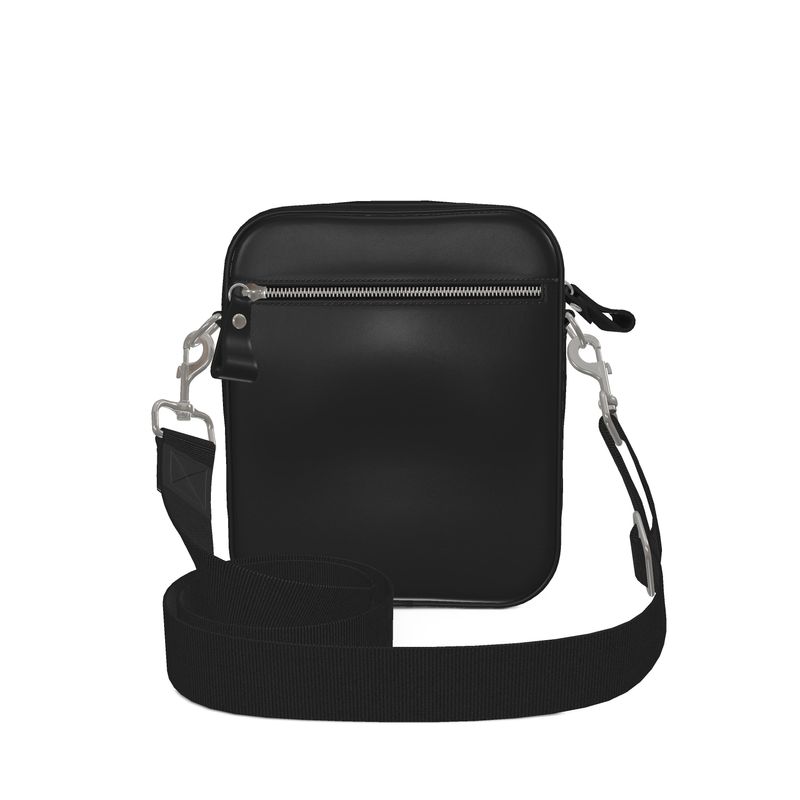Shoulder Bag with Hearts in a Stained-Glass Design